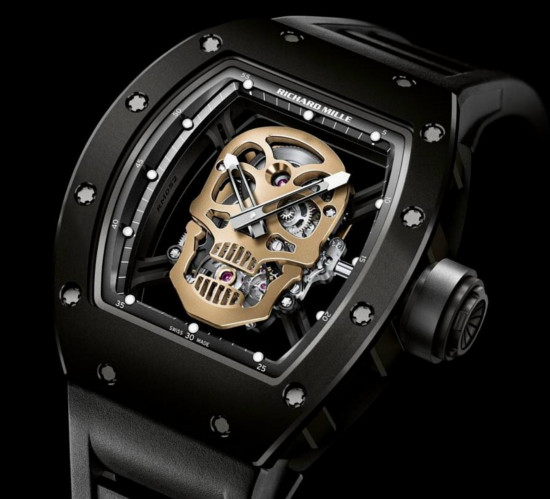 Replica Richard Mille RM 052-01 Tourbillon Skull Black TZP Ceramic and Carbon Nanotubes Watch Replica Richard Mille RM 052-01 Tourbillon Skull Black TZP Ceramic and Carbon Nanotubes Watch